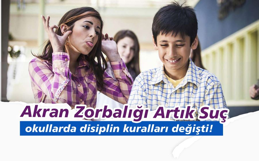 Akran zorbalığı artık suç! Okullarda disiplin yönetmeliği değişti!