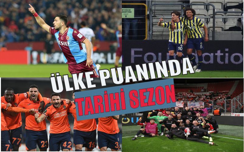 ÜLKE PUANINDA TARİHİ SEZON