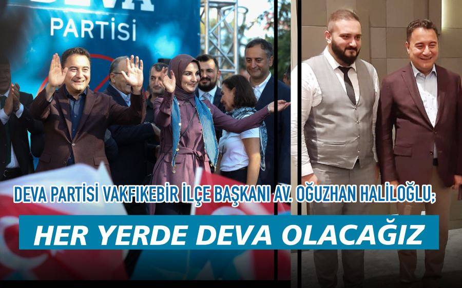 HEM TRABZON’A HEM VAKFIKEBİR’E  DEVA OLMAYA GELİYORUZ!