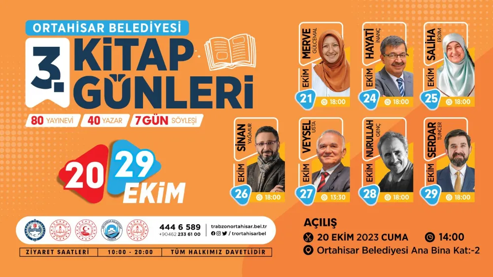 3.KİTAP GÜNLERİ BAŞLIYOR