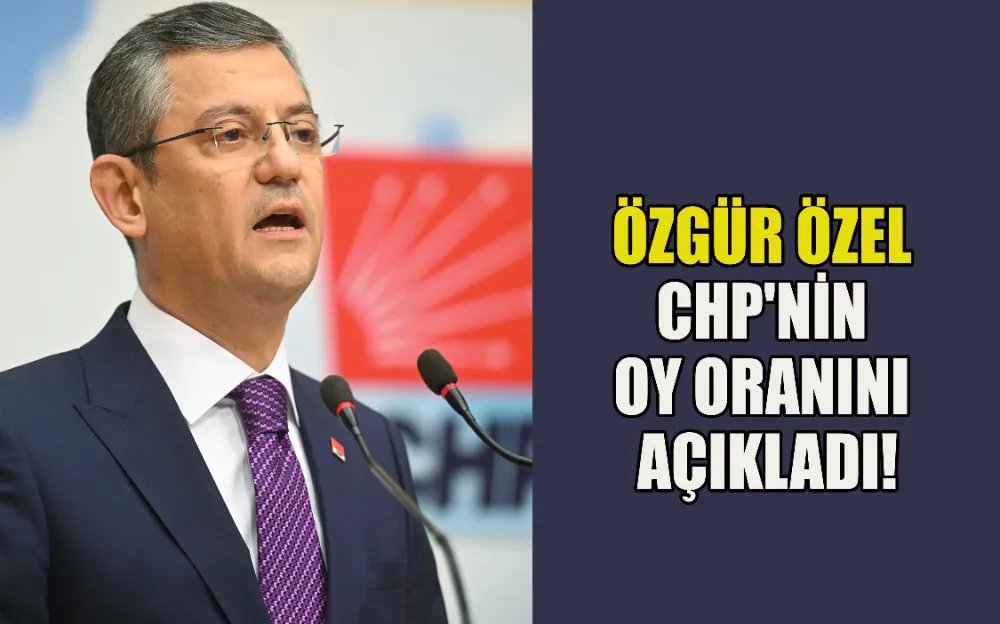 ÖZGÜR ÖZEL CHP