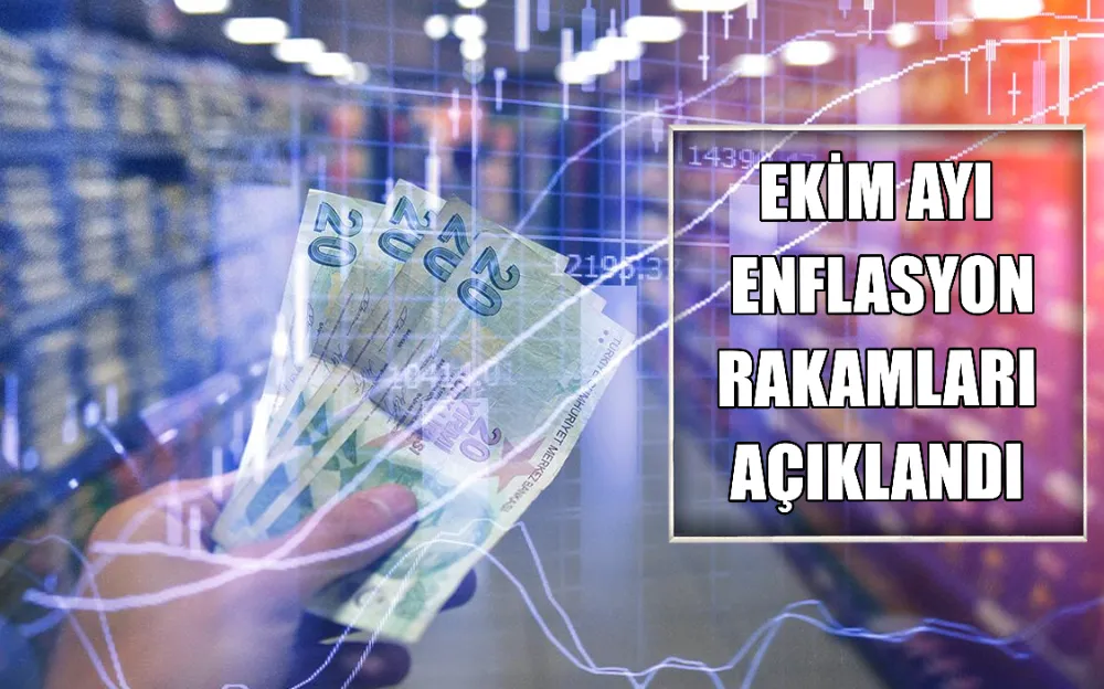 EKİM AYI ENFLASYON RAKAMLARI AÇIKLANDI