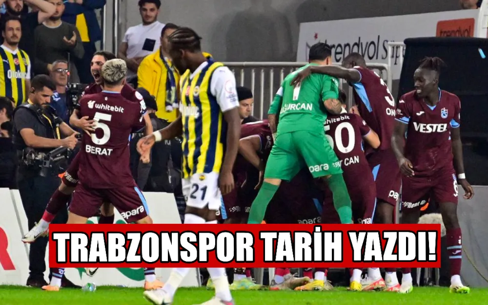 TRABZONSPOR TARİH YAZDI!