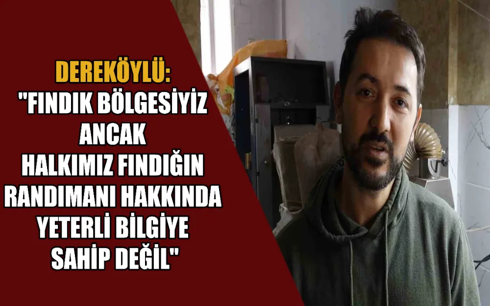 DEREKÖYLÜ: 