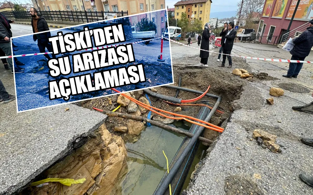 TİSKİ’DEN SU ARIZASI AÇIKLAMASI