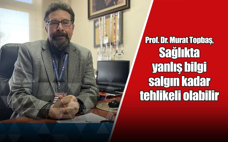 Sağlıkta yanlış bilgi salgın kadar tehlikeli olabilir