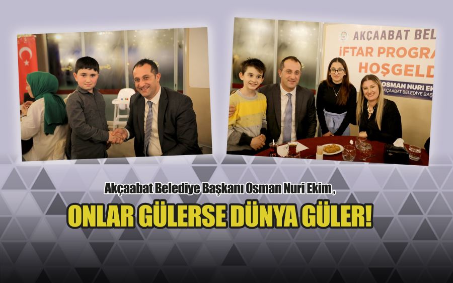 ONLAR GÜLERSE DÜNYA GÜLER