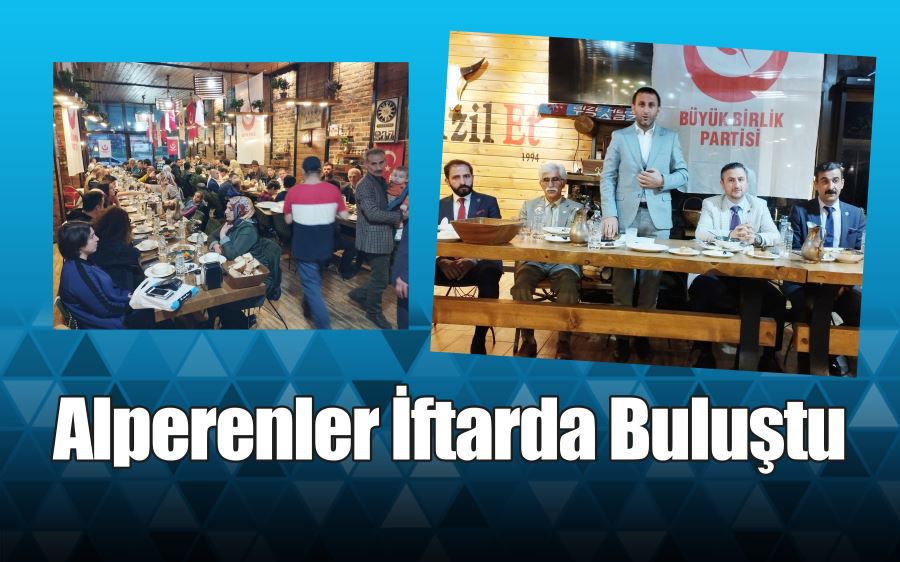 Alperenler İftarda Buluştu