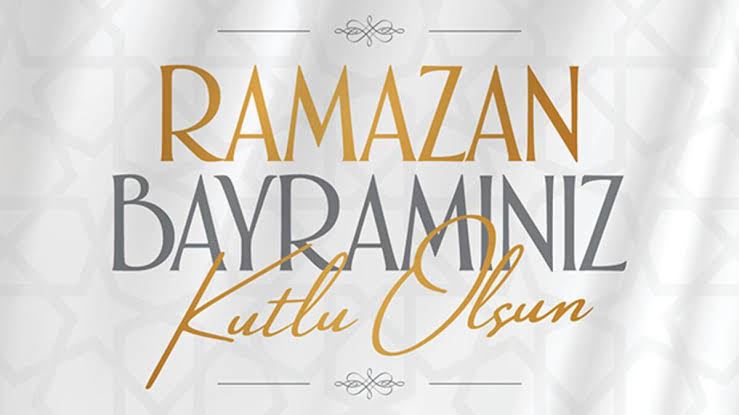 Ramazan Bayramınız Kutlu Olsun