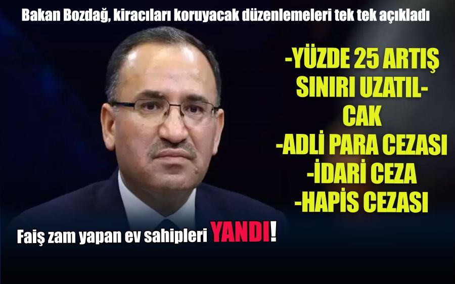 Faiş zam yapan ev sahipleri yandı