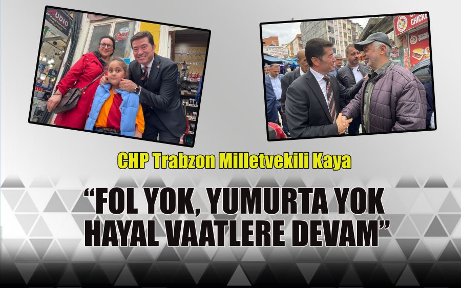 FOL YOK, YUMURTA YOK HAYAL VAATLERE DEVAM