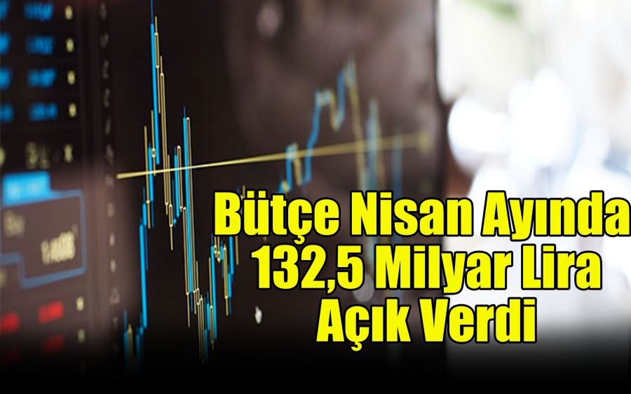 Bütçe Nisan ayında 132,5 milyar lira açık verdi