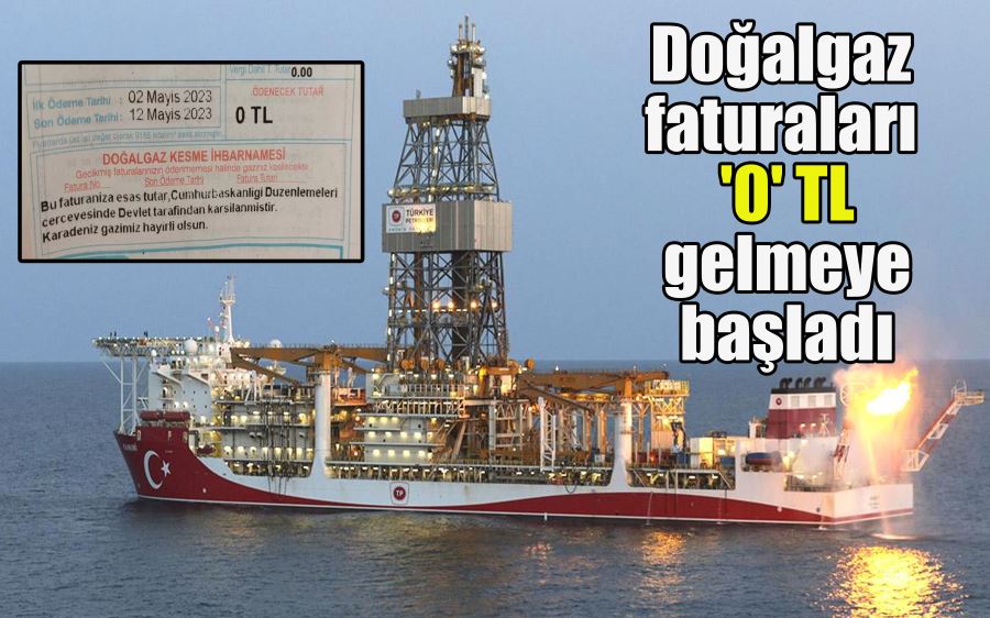 Doğalgaz faturaları 