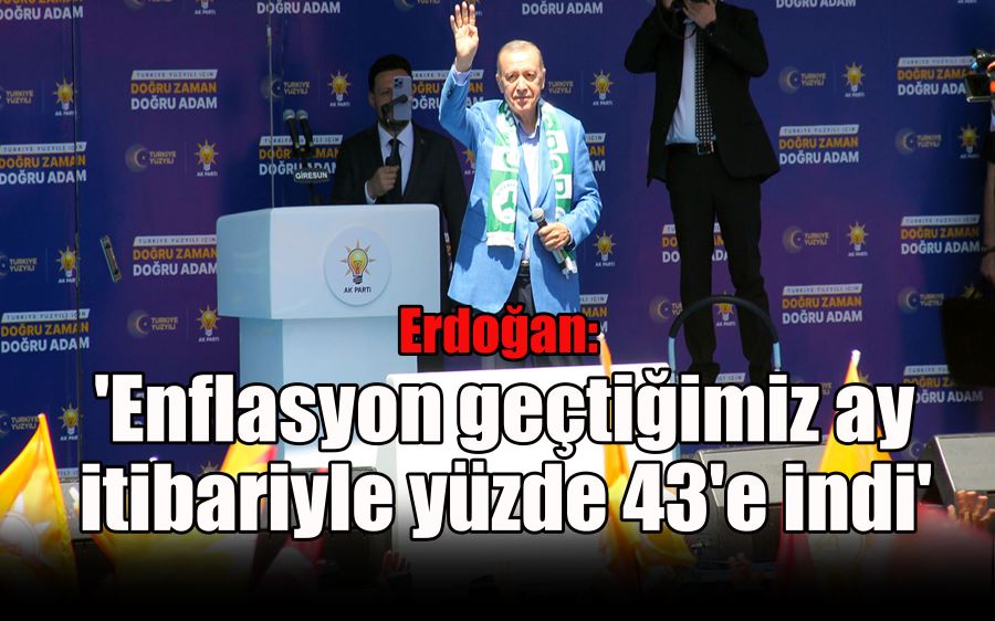 Erdoğan: 