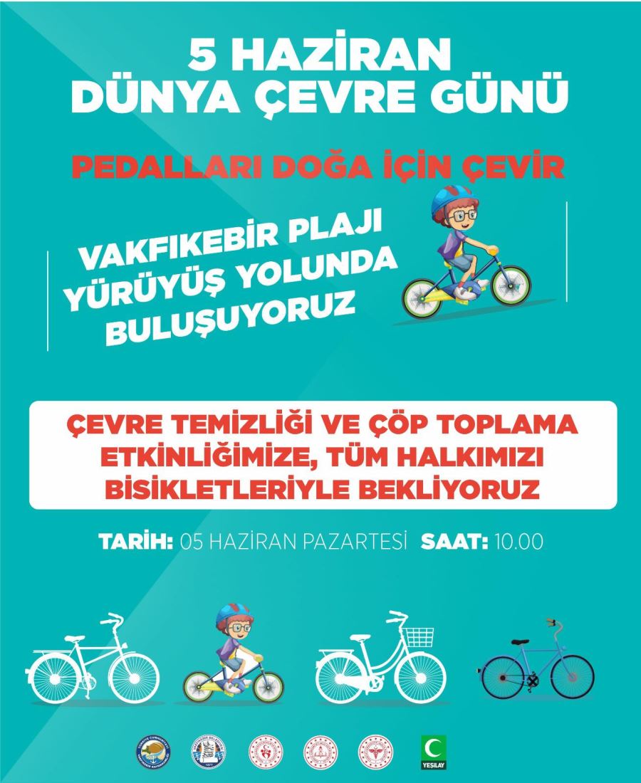 PEDALLARI DOĞA İÇİN ÇEVİR