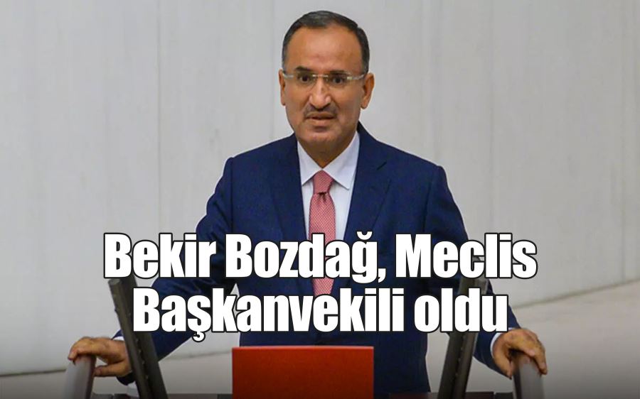 Bekir Bozdağ, Meclis Başkanvekili oldu