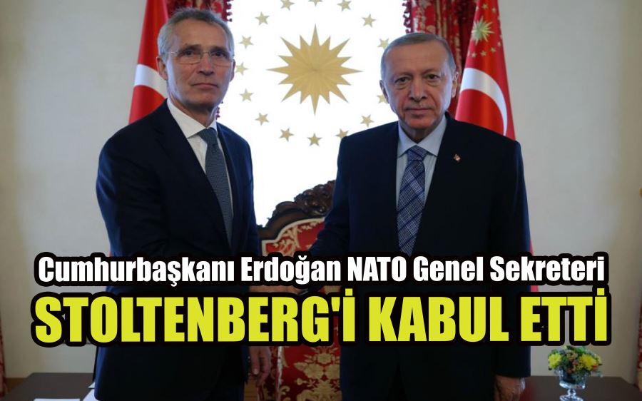 Cumhurbaşkanı Erdoğan NATO Genel Sekreteri Stoltenberg