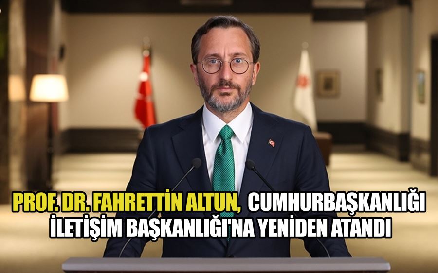 Prof. Dr. Fahrettin Altun, Cumhurbaşkanlığı İletişim Başkanlığı