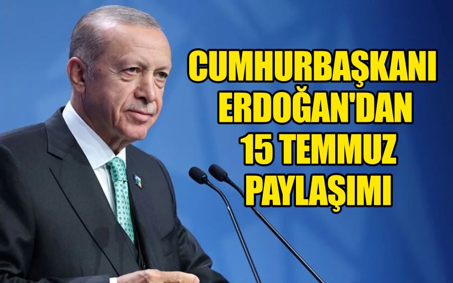 Cumhurbaşkanı Erdoğan