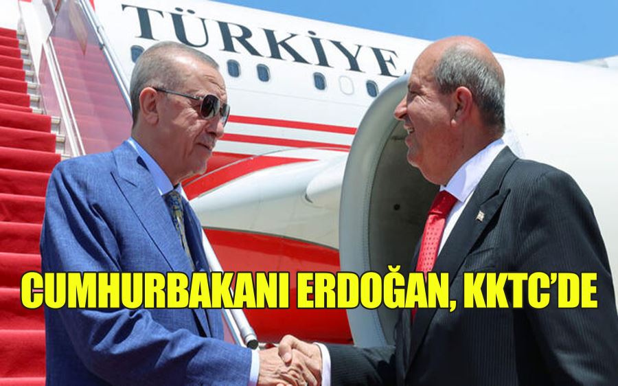 CUMHURBAKANI ERDOĞAN, KKTC’DE 