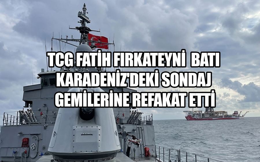 TCG Fatih Fırkateyni Batı Karadeniz