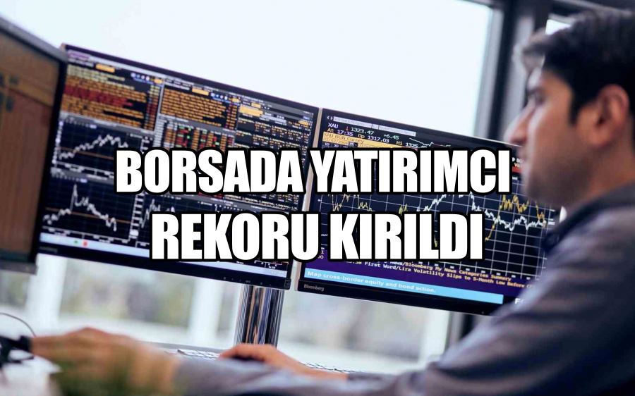 Borsada yatırımcı rekoru kırıldı