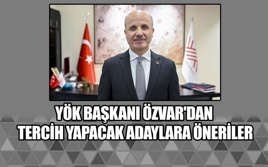 YÖK Başkanı Özvar