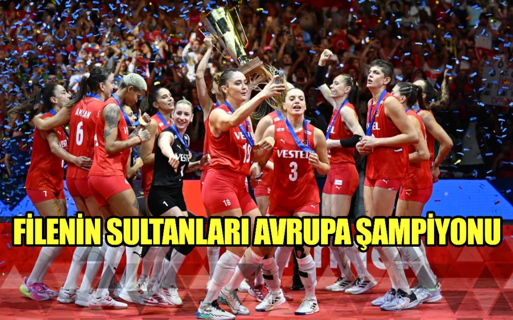 FİLENİN SULTANLARI AVRUPA ŞAMPİYONU