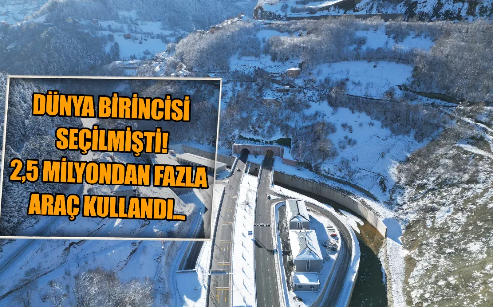 DÜNYA BİRİNCİSİ SEÇİLMİŞTİ! 2,5 MİLYONDAN FAZLA ARAÇ KULLANDI...