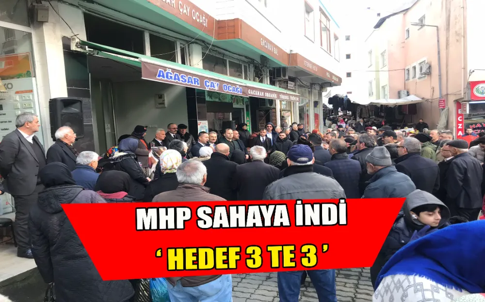 MHP SAHAYA İNDİ ! 