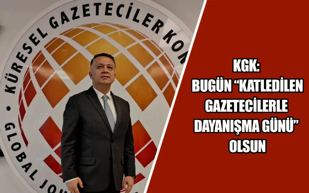 KGK: Bugün “Katledilen Gazetecilerle Dayanışma Günü” olsun