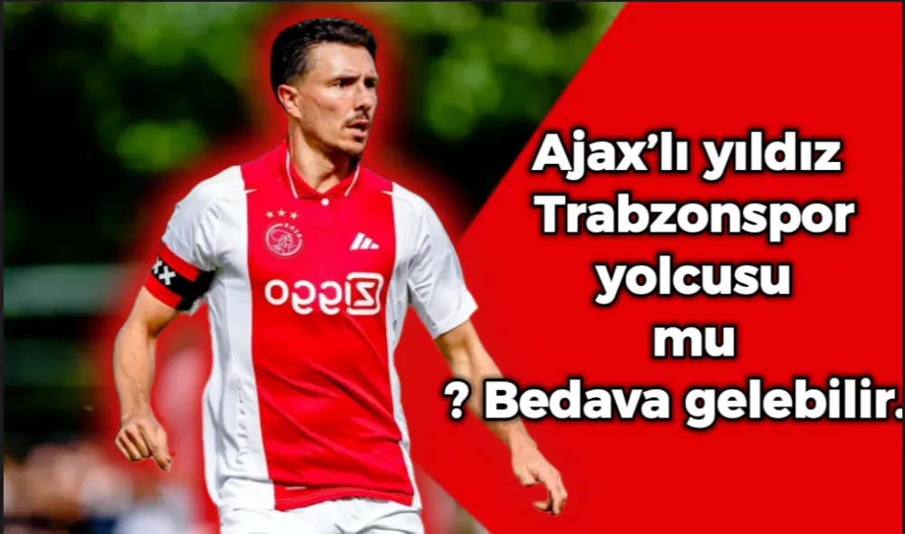 Ajax’lı yıldız Trabzonspor yolcusu mu? Bedava gelebilir…