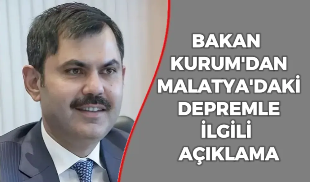 Bakan Murat Kurum