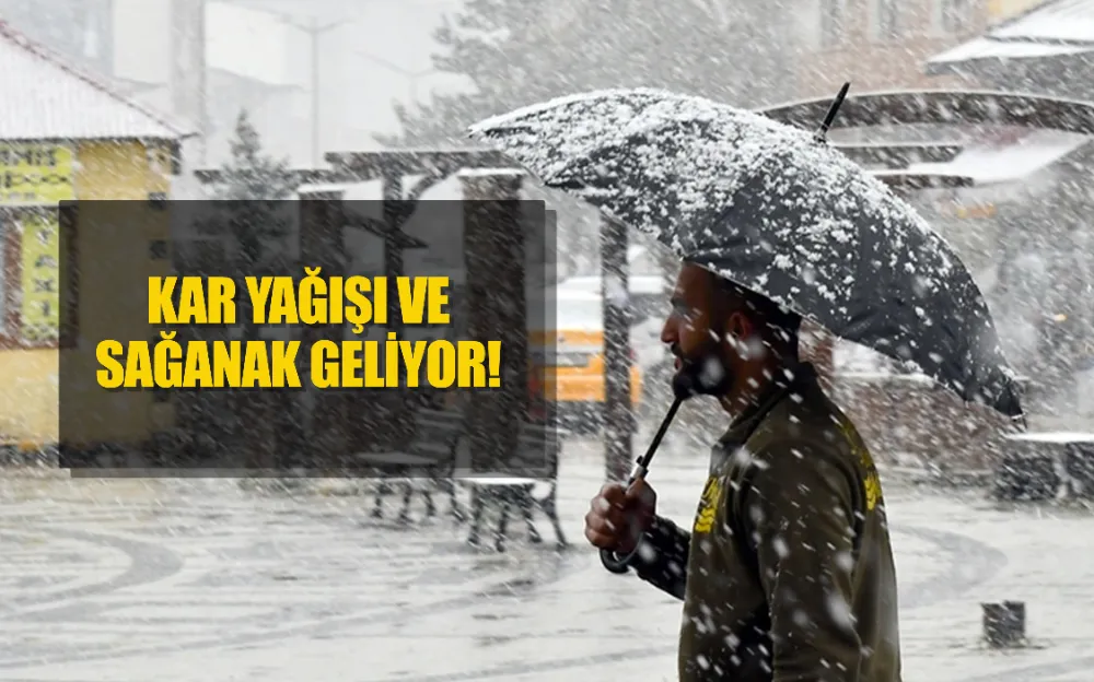 Kar yağışı ve sağanak geliyor! Meteoroloji o illeri uyardı