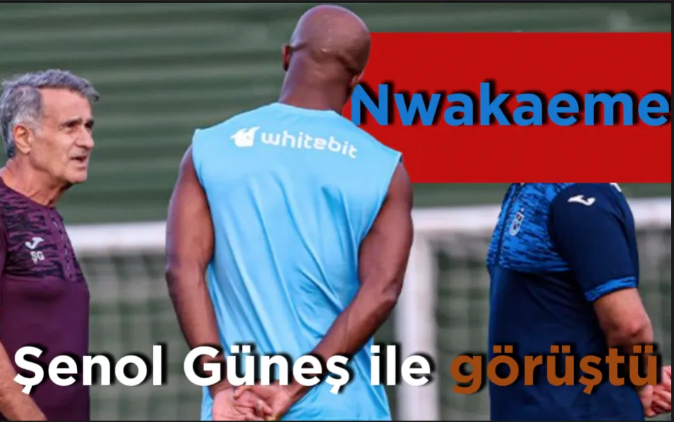 Nwakaeme, Şenol Güneş ile görüştü