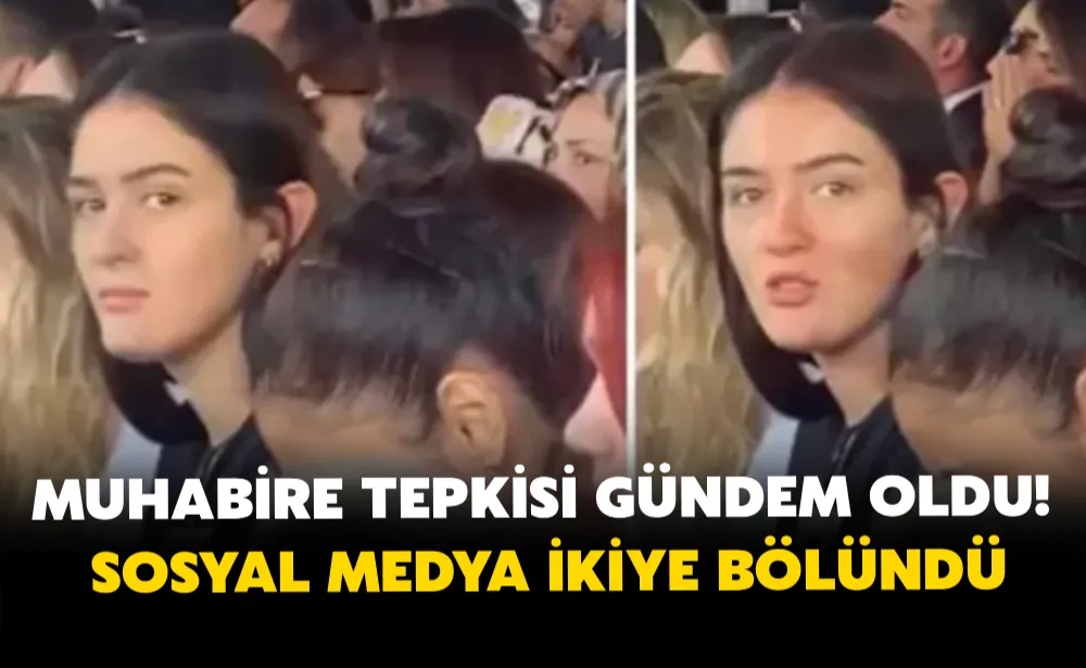 Muhabire tepkisi gündem oldu! Sosyal medya ikiye bölündü 