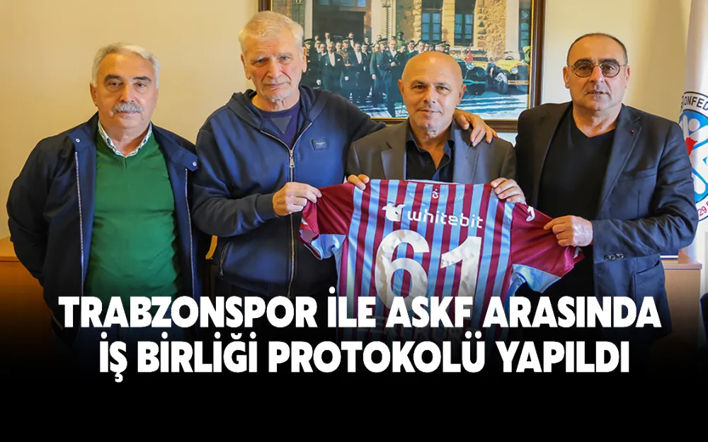 Trabzonspor ile ASKF arasında  iş birliği protokolü yapıldı