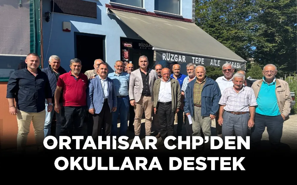 Ortahisar CHP’den okullara destek