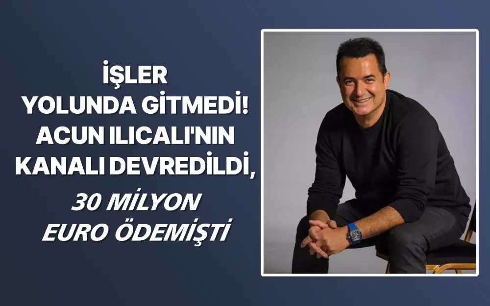 İşler yolunda gitmedi! Acun Ilıcalı