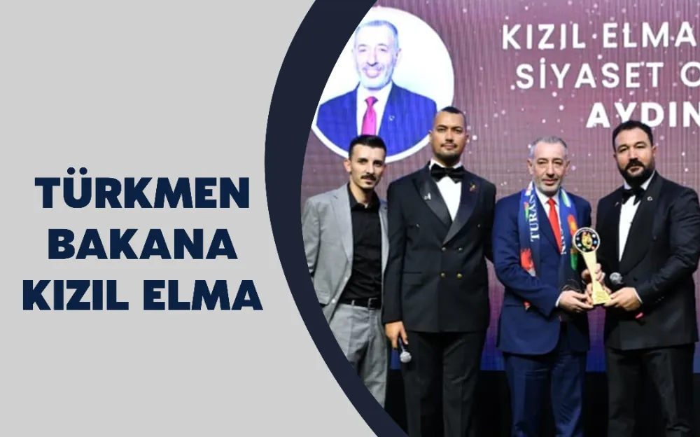 TÜRKMEN BAKANA KIZIL ELMA 