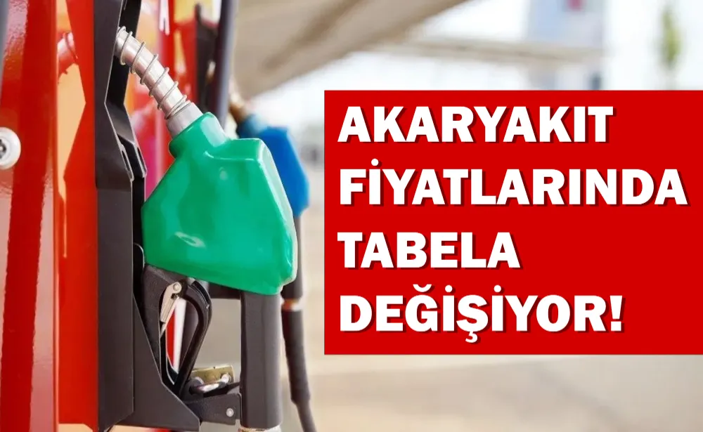 Akaryakıt fiyatlarında tabela değişiyor! Bu gece yarısı benzin bu fiyata düşecek