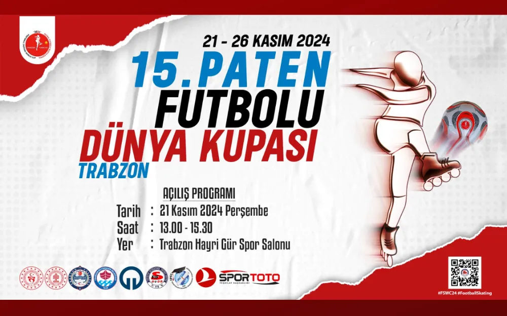 15. PATEN FUTBOLU DÜNYA KUPASI TÜRKİYE’DE İLK KEZ TRABZON’DA YAPILACAK