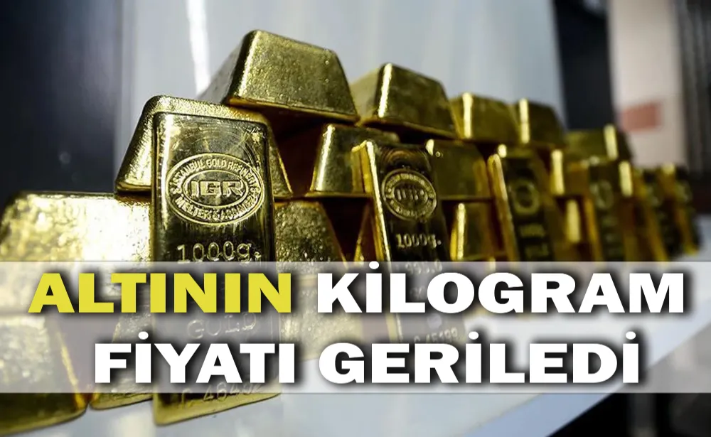 Altının kilogram fiyatı 3 milyon 80 bin 100 liraya geriledi