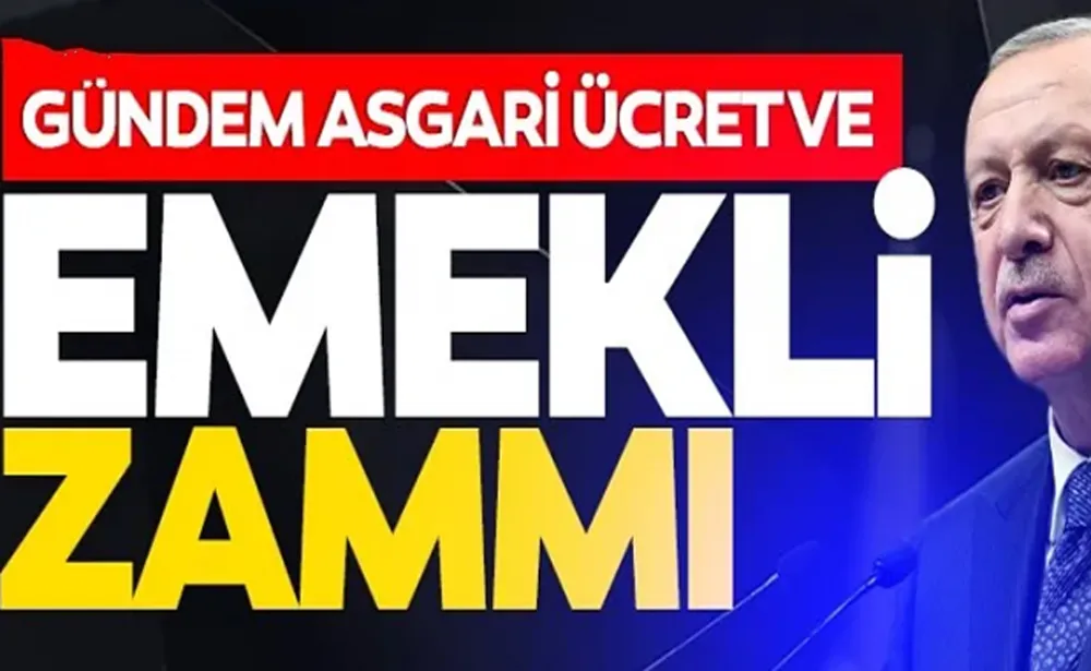 Gündem asgari ücret, emekli ve memur maaşı! 