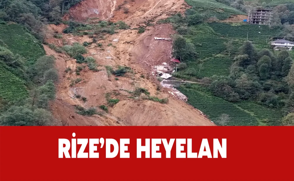 Rize’de heyelan: Karadeniz Sahil Yolu tek yönlü ulaşıma kapandı