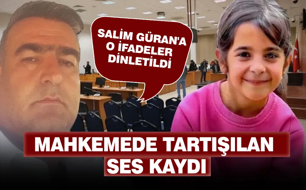 Mahkemede tartışılan ses kaydı! Salim Güran