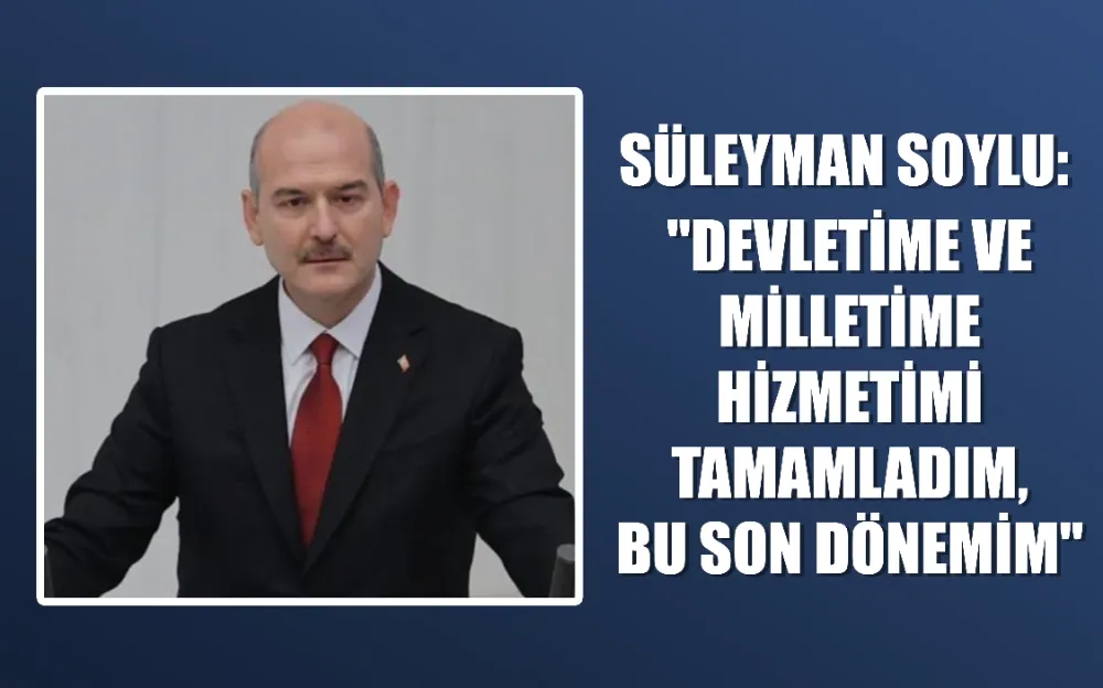 Süleyman Soylu. 