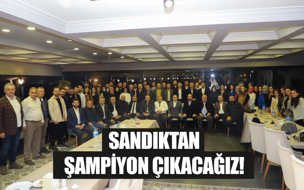 SANDIKTAN ŞAMPİYON ÇIKACAĞIZ!