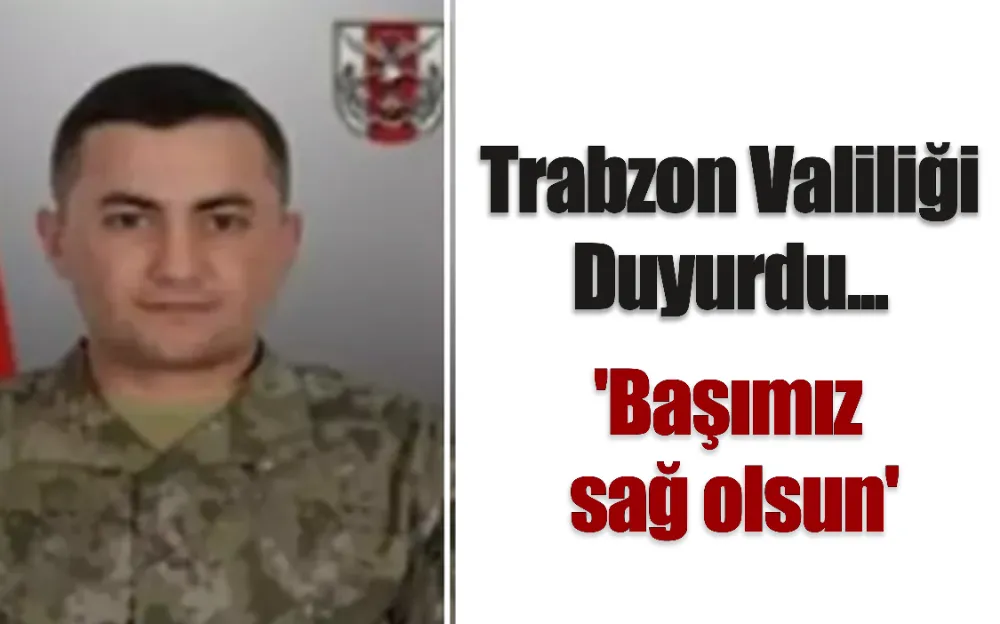 Trabzon Valiliği Duyurdu... 