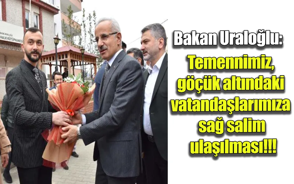 Temennimiz, göçük altındaki vatandaşlarımıza sağ salim ulaşılması!